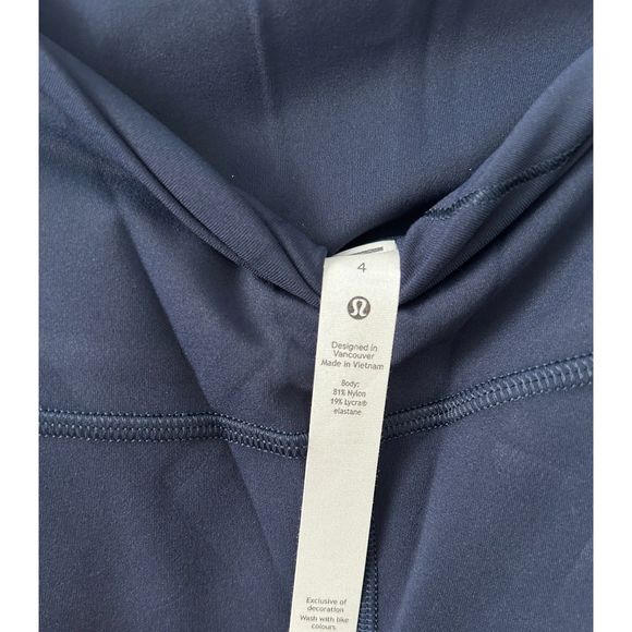 lululemon Align high-Rise Pant 25" True Navy Size 4 NWT - Picture 6 of 6